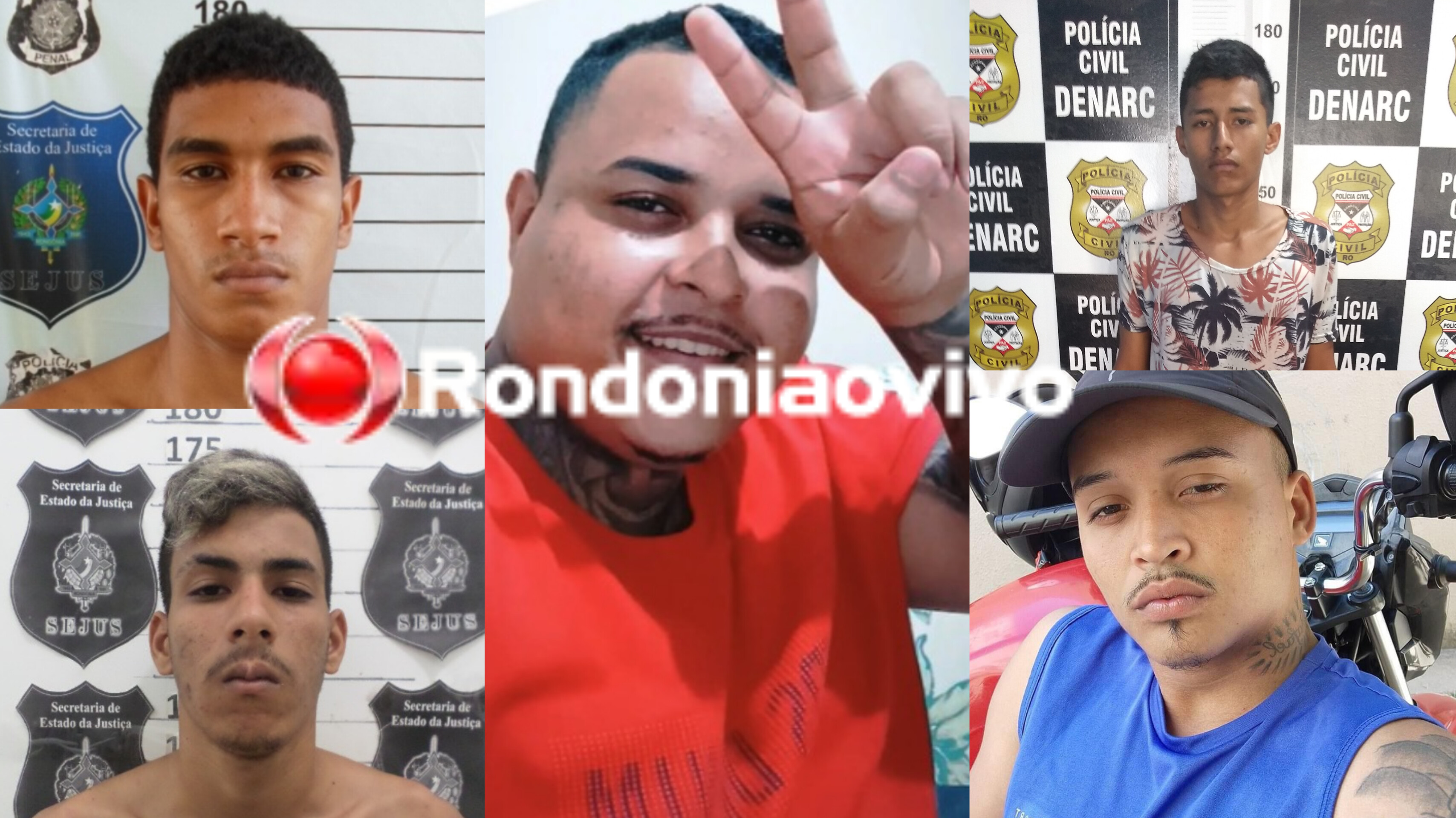 GÓLGOTA: Identificados criminosos presos durante operação no Orgulho do Madeira 