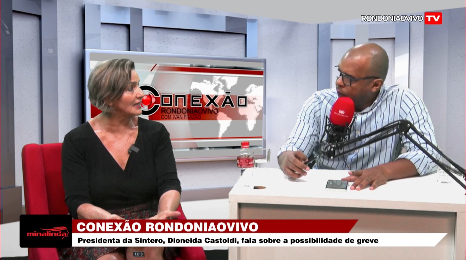 CONEXÃO RONDONIAOVIVO:   Presidenta da Sintero, Dioneida Castoldi, fala sobre a possibilidade de greve