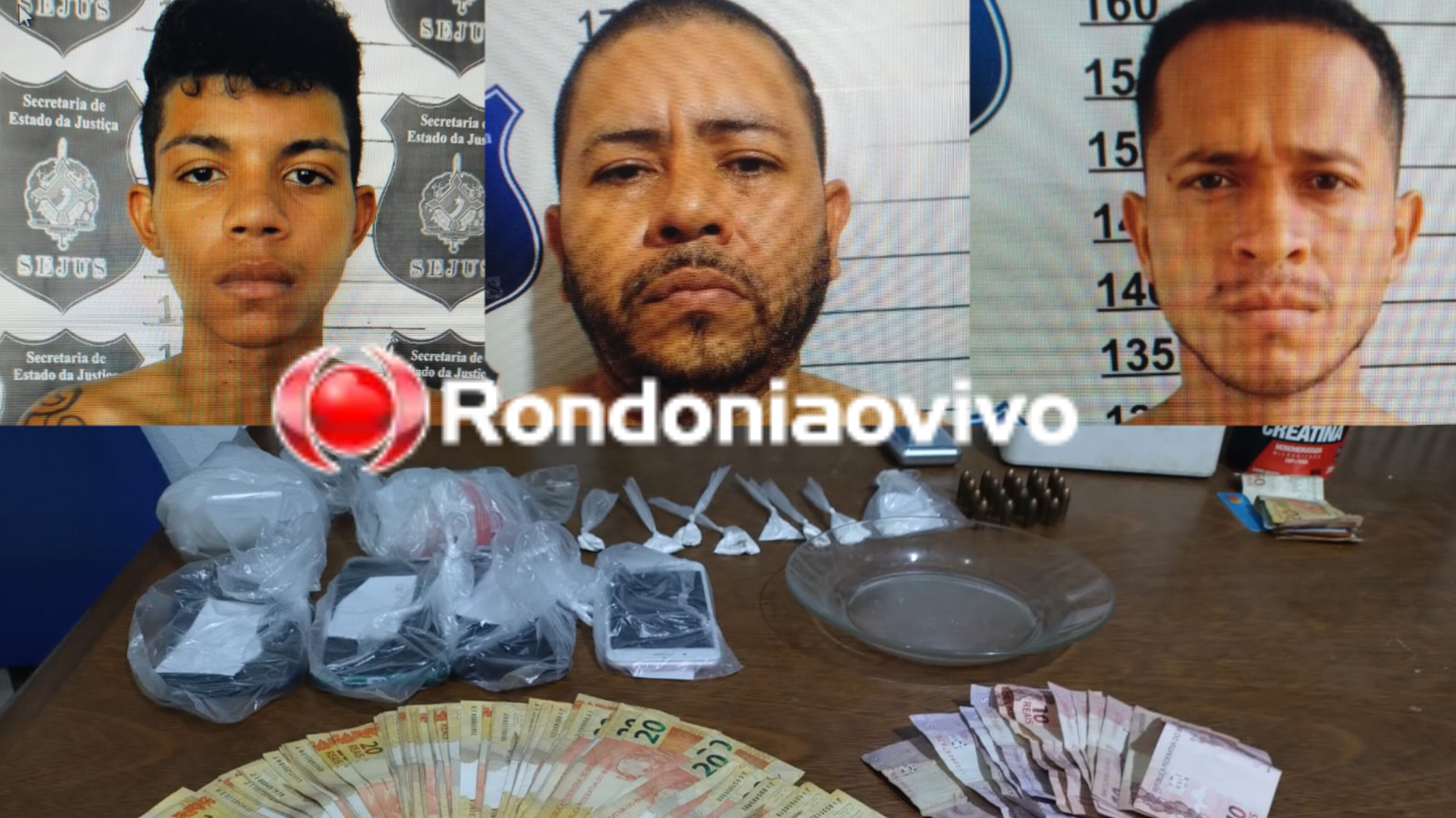 DESARTICULADO: Denarc prende três por tráfico de drogas em lava jato de fachada 