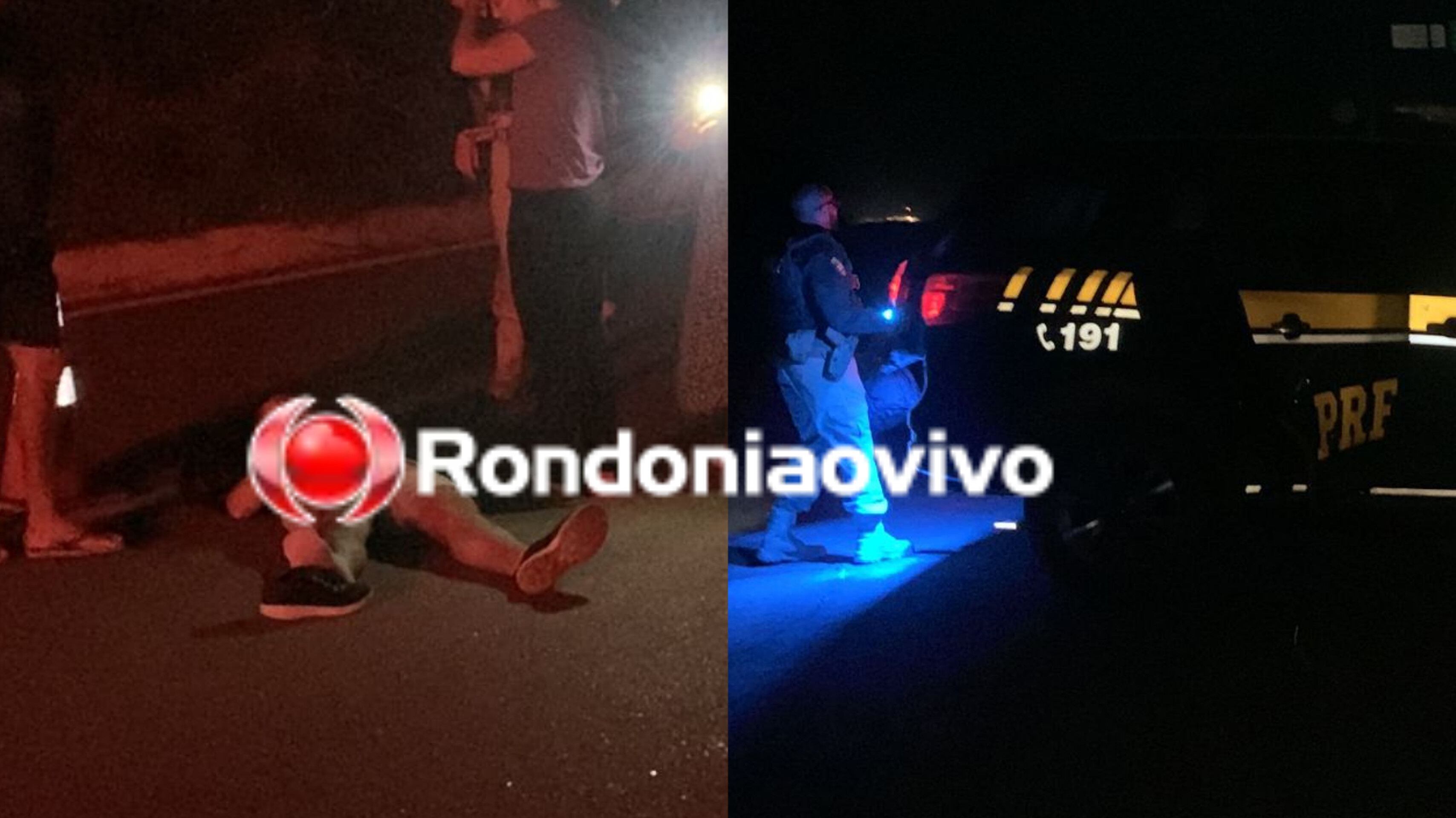 OMISSÃO DE SOCORRO: Motorista foge após acidente com motociclista próximo a túnel na BR-364