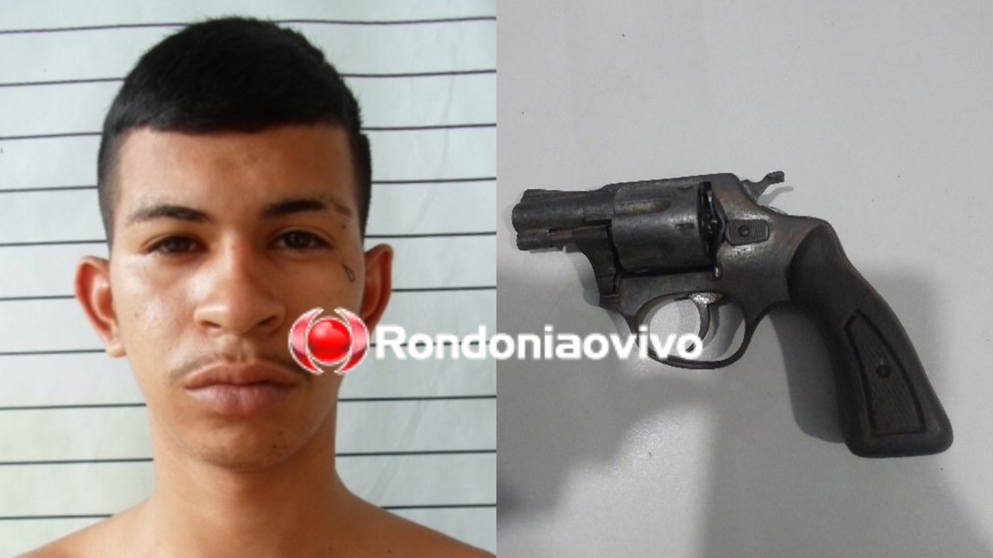 ARIEL DO CV Apenado é preso após roubar arma de policial e agredir