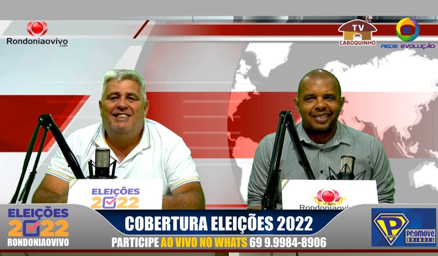 RESULTADO: Rondoniaovivo acompanha ao vivo a apuração da eleição 2022