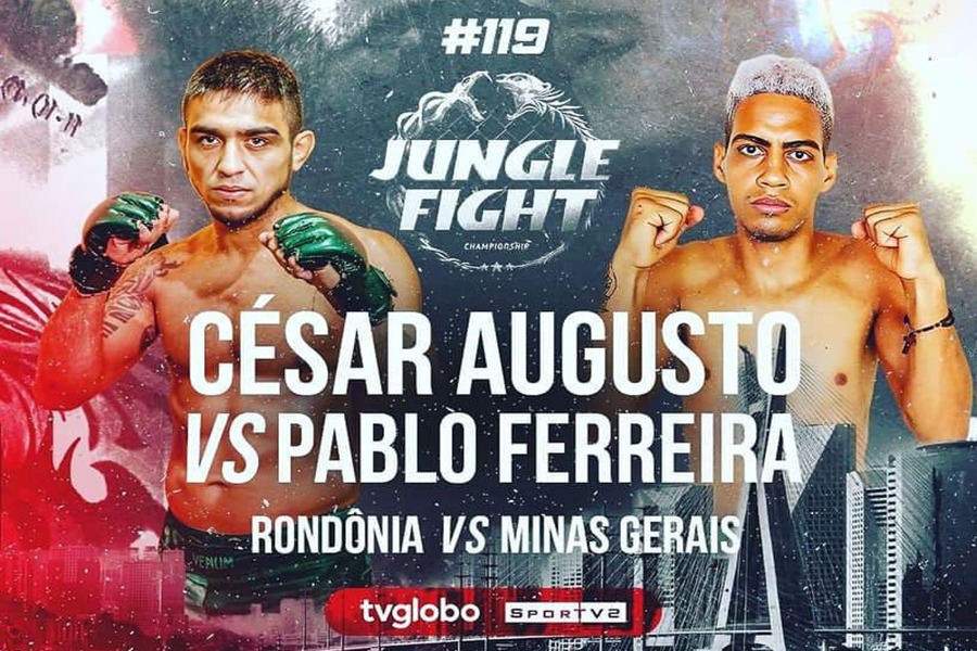 DE PORTO VELHO: César Augusto vai lutar no maior evento de MMA da América Latina