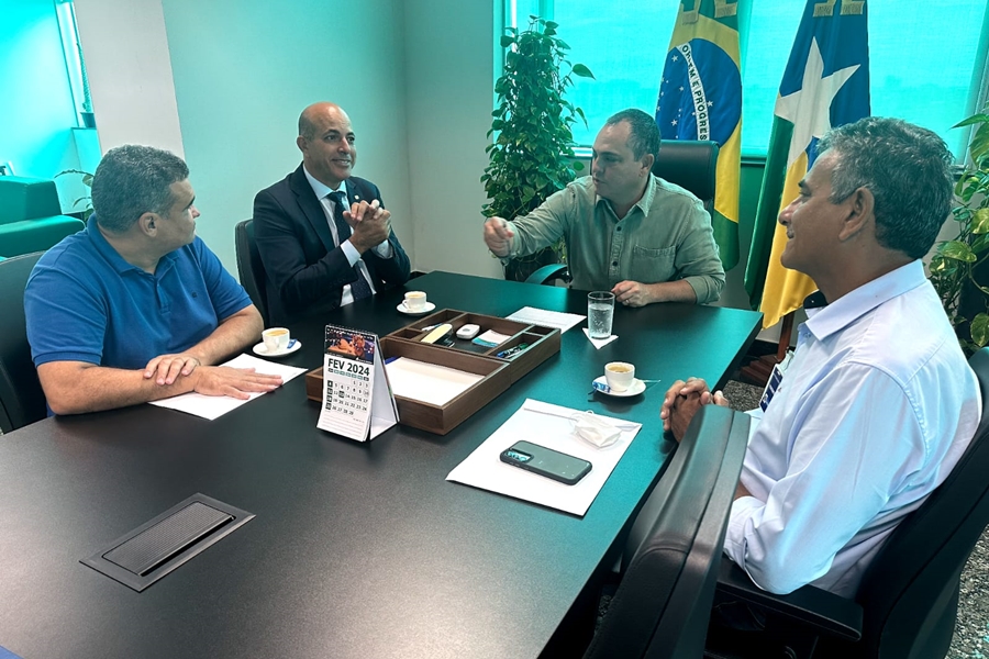 ISMAEL CRISPIN: Deputado discute fomento do setor com vice-governador e o presidente da Faperon