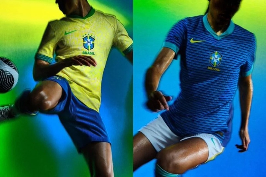NOVIDADE: Nike divulga novo modelo de camisa da seleção brasileira de futebol