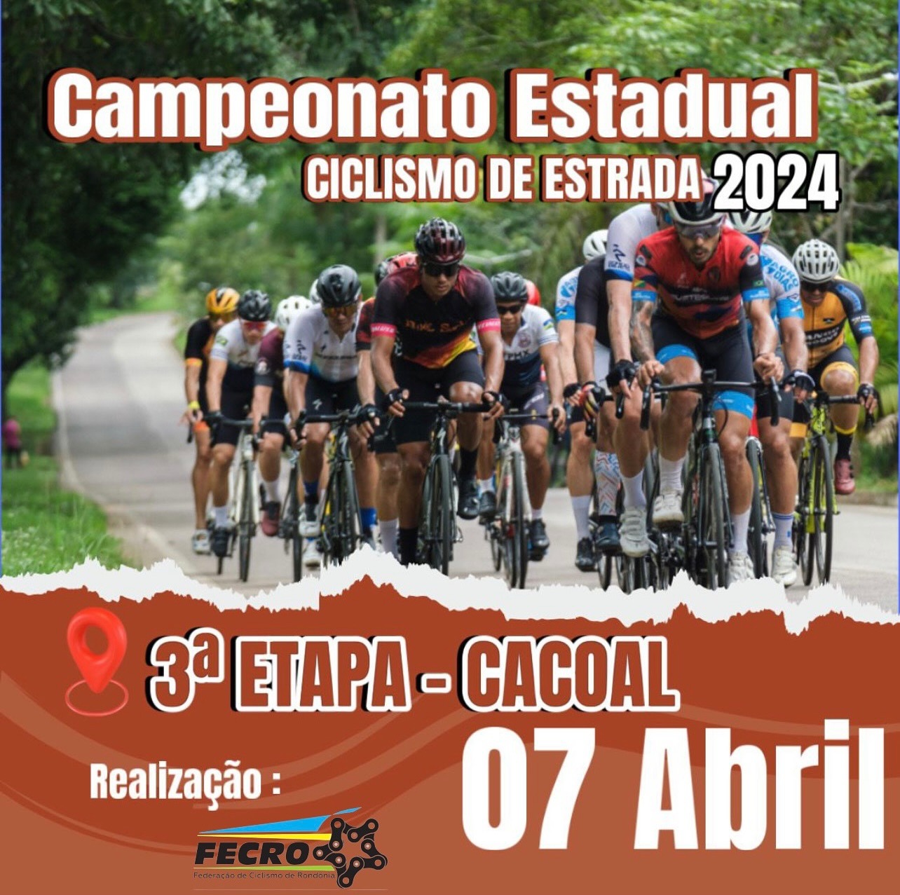 CICLISMO: Campeonato Estadual de Ciclismo de Estrada acontece neste domingo (07)
