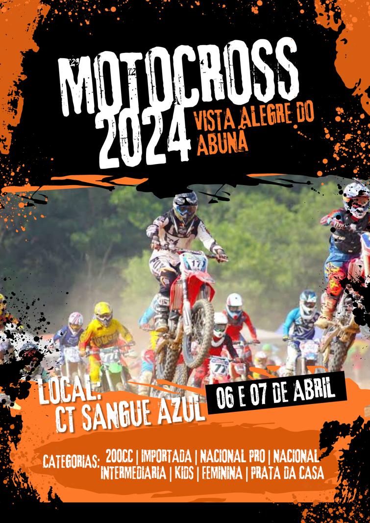 CORRIDA: Motocross 2024 em Vista Alegre do Abunã acontece neste final de semana