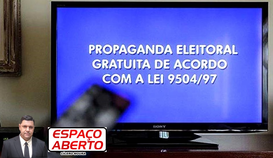 ESPAÇO ABERTO: Começa hoje propaganda eleitoral  no rádio e TV