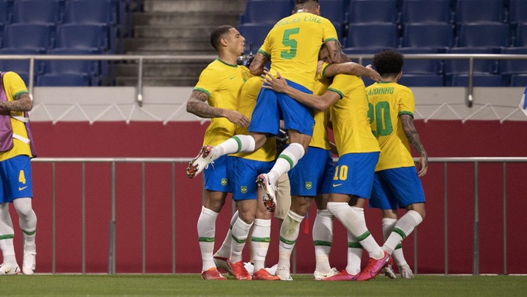 JOGOS: Brasil vence Egito e vai à semifinal do futebol masculino olímpico