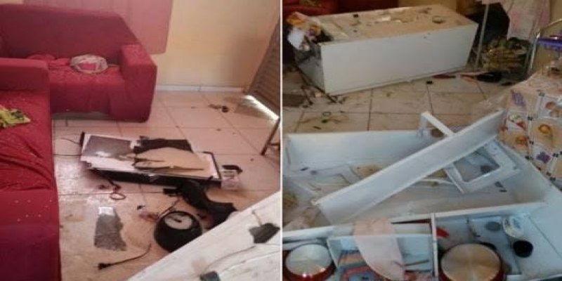 DESCONTROLADO: Foragido chega quebrando tudo em casa e é preso após esposa acionar PM 