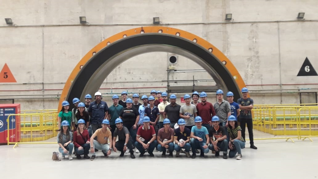 UNESC: Estudantes de Engenharia visitam Usina Hidrelétrica de Santo Antônio