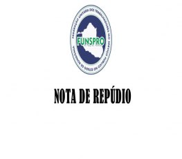 NOTA  DE REPÚDIO - FUNSPRO