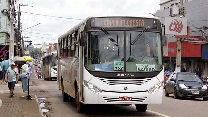 CORONAVÍRUS: Ônibus coletivos só poderão levar passageiros sentados em Porto Velho