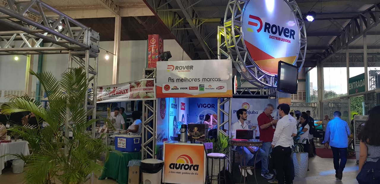 Rover Distribuidora presente na Feira da Gastronomia