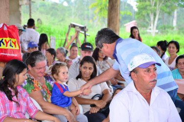 Lançamento do programa cultivar beneficia agricultora