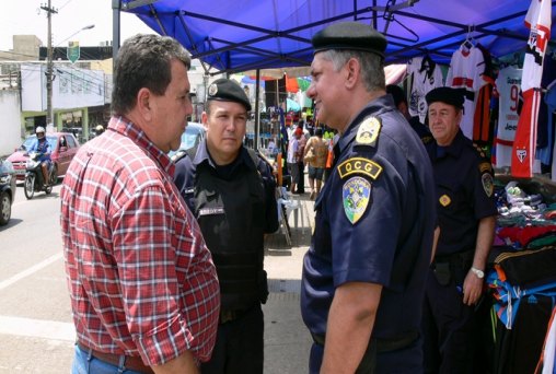 Comandante Geral da PMRO, CRP I e chefe do Cecoms no Policiamento Ostensivo