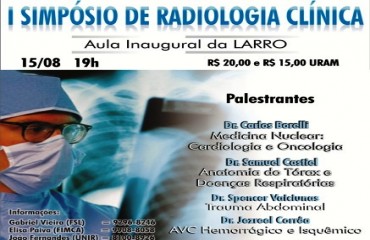 Porto Velho é sede do “I Simpósio de Radiologia Clinica”