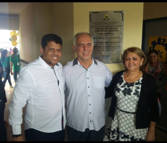 Jair Montes participa de inauguração de creche 