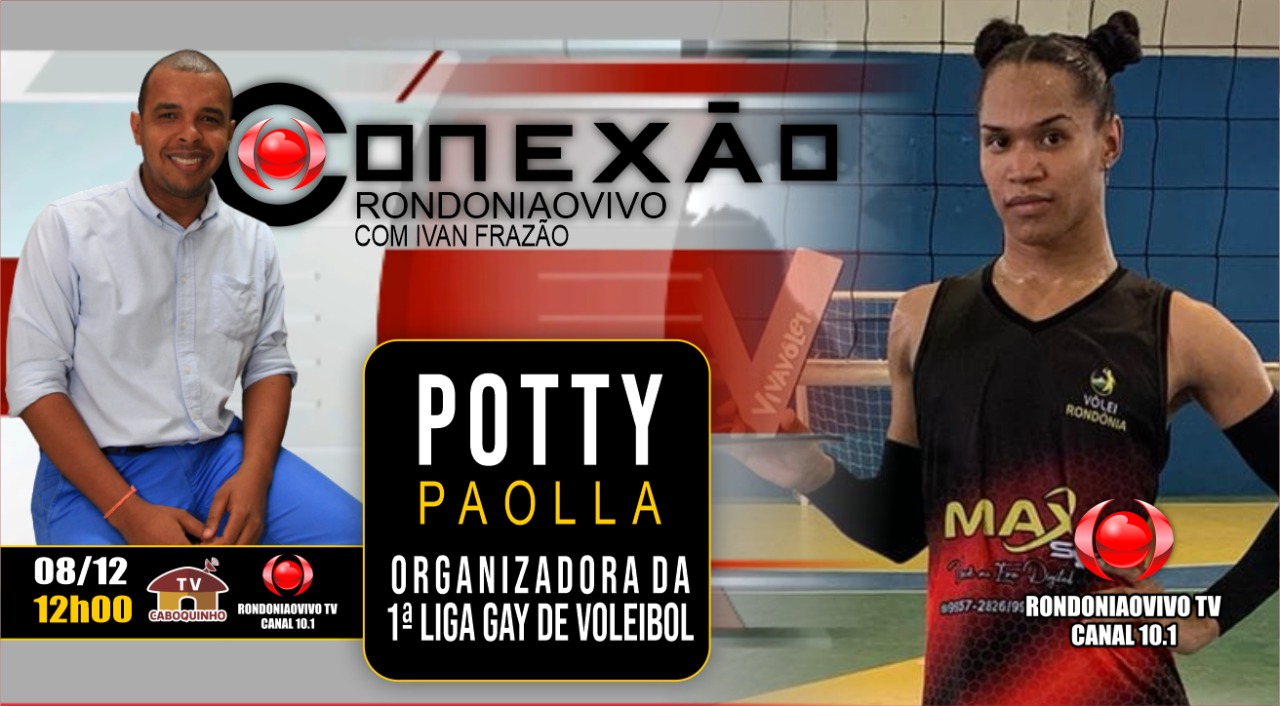 ASSISTA: Entrevista com Potty Paolla sobre a Liga Gay de Voleibol de Rondônia