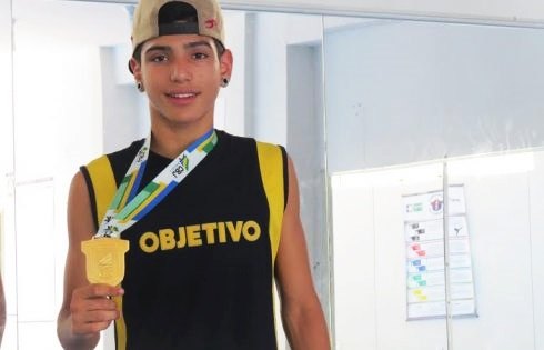 Judoca vai representar colégio Objetivo nos Jogos da Juventude