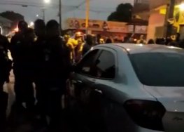 AO VIVO - Motorista é executado a tiros dentro de carro (VÍDEO)