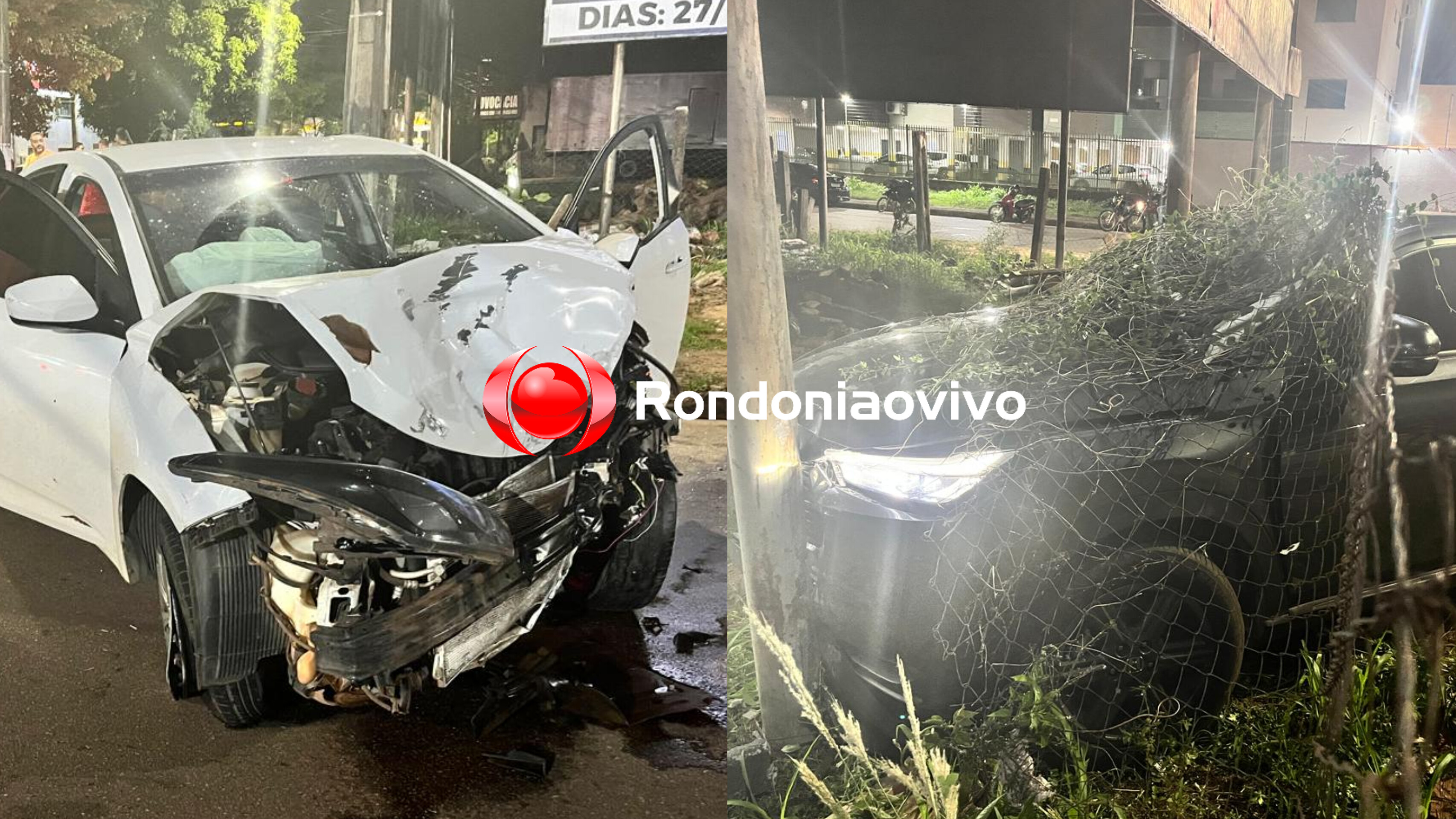 VÍDEO: Testemunha grava forte colisão entre carros que deixou esteticista ferida 