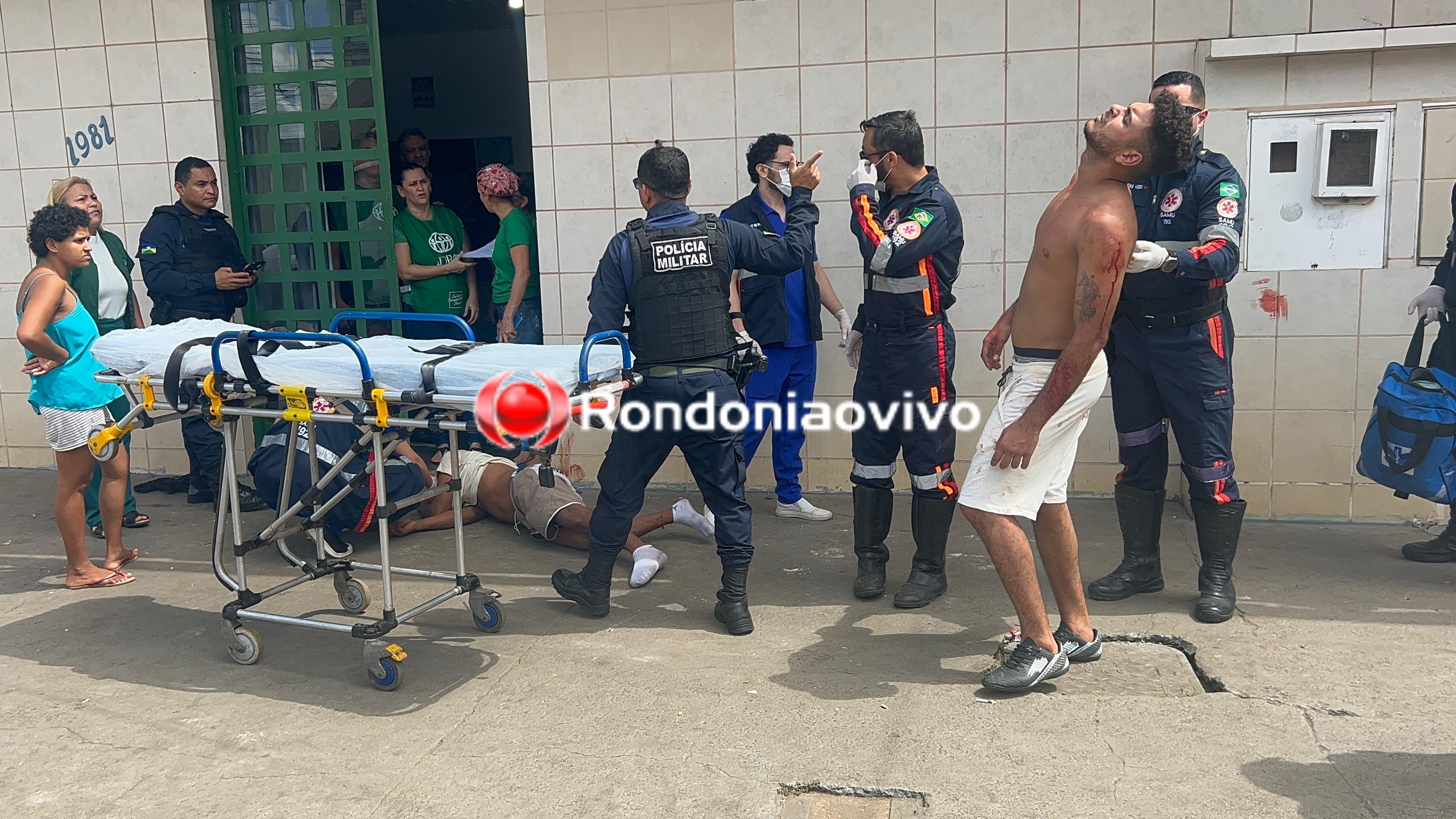 VÍDEO: Briga generalizada em  casa de apoio acaba com vários feridos