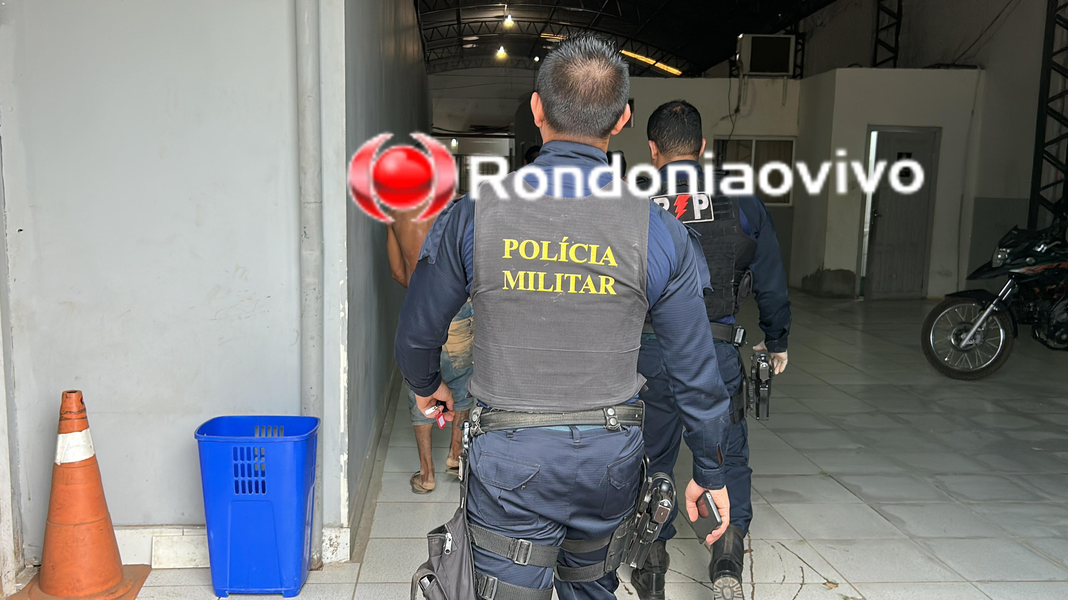 NO APONIÃ: Homem é preso acusado de porte ilegal de arma de fogo 