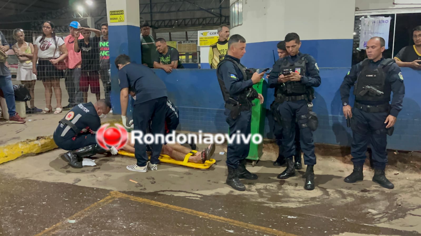 URGENTE: Dois amigos são atacados a tiros na região da rodoviária 