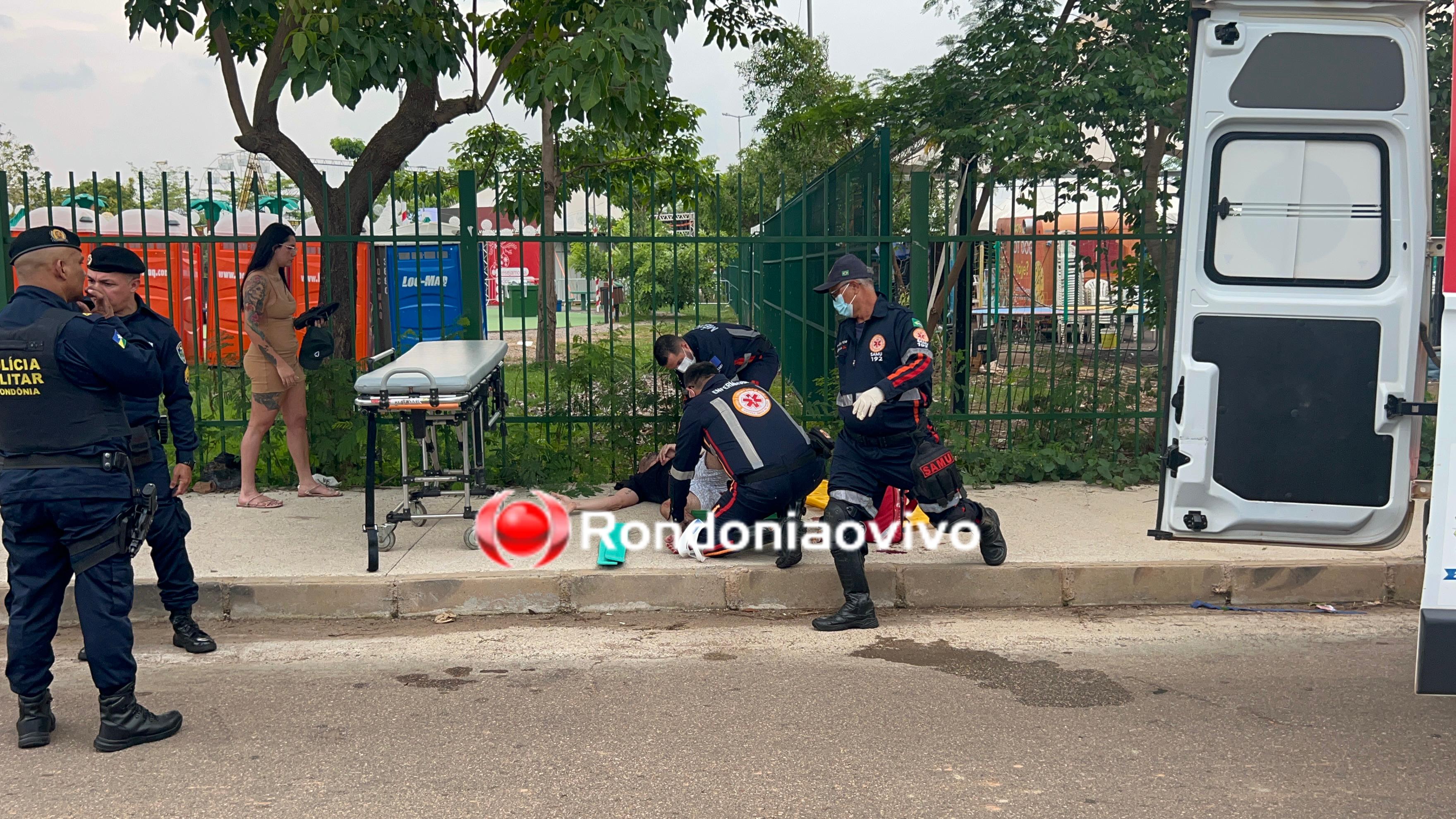 VÍDEO: Homem é baleado durante atentado ao lado do Parque da Cidade