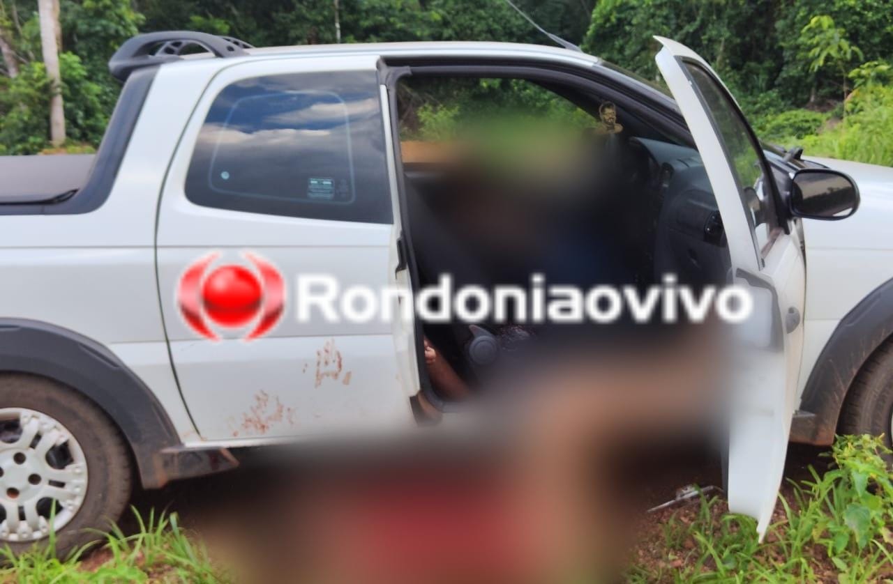 DENTRO DE CARRO: Dois homens são mortos e mulher socorrida em estado grave