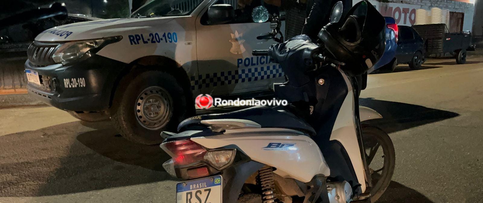 URGENTE: Motociclista sofre ataque a tiros; 'É tudo dois ou tudo três'