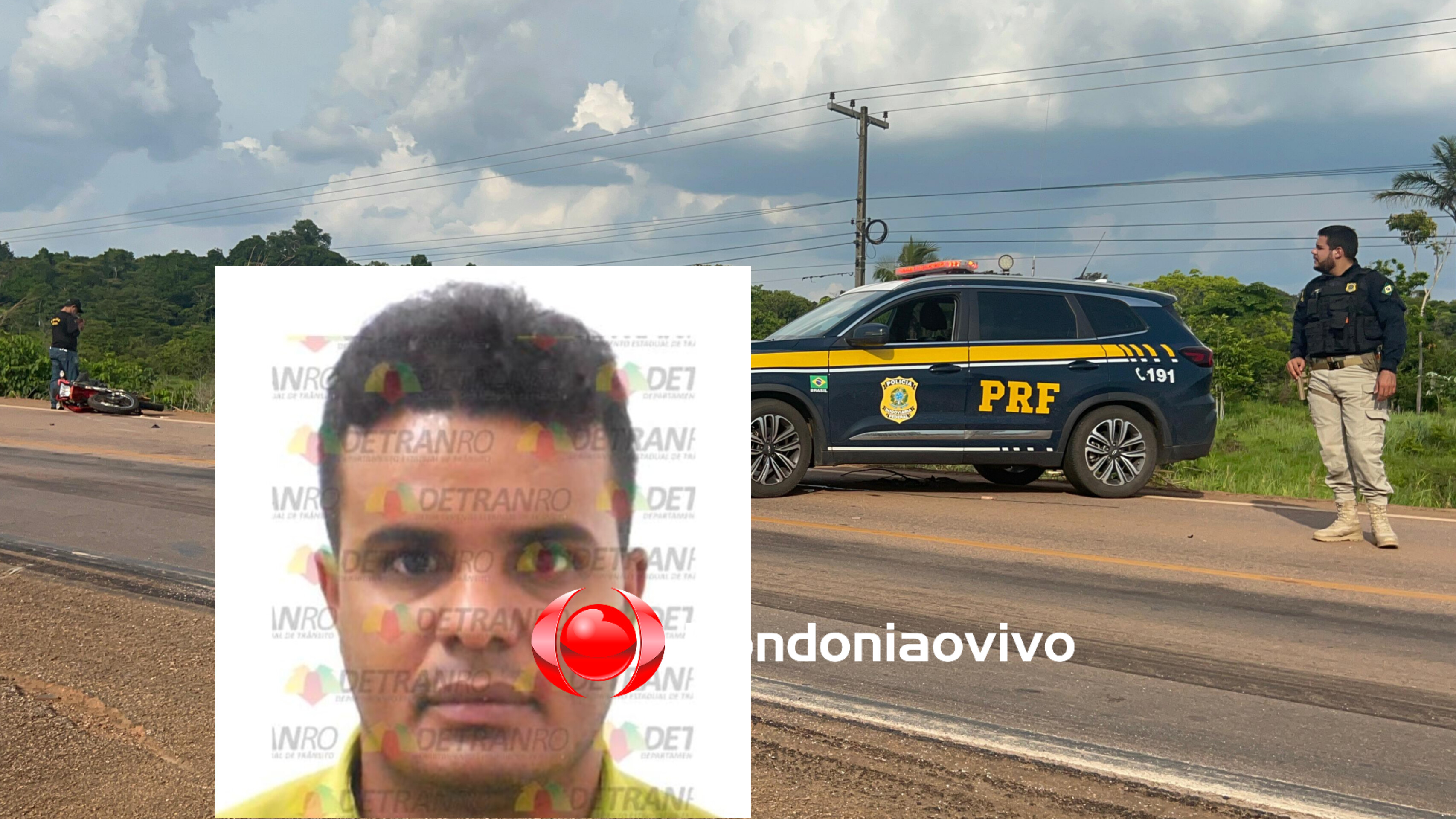 FATAL: Identificado motociclista que morreu em acidente na BR-364 em Porto Velho