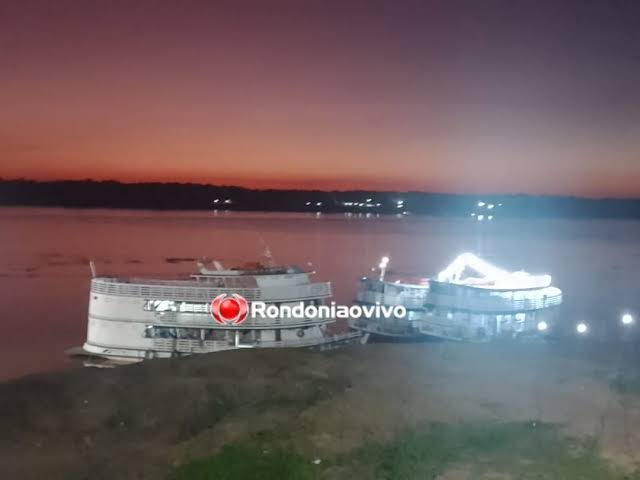 CAI N'ÁGUA: Moto aplicativo e passageira são assaltados na beira do rio Madeira 