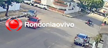 PRÓXIMO AO CPA: Vídeo mostra grave acidente envolvendo moto da PM