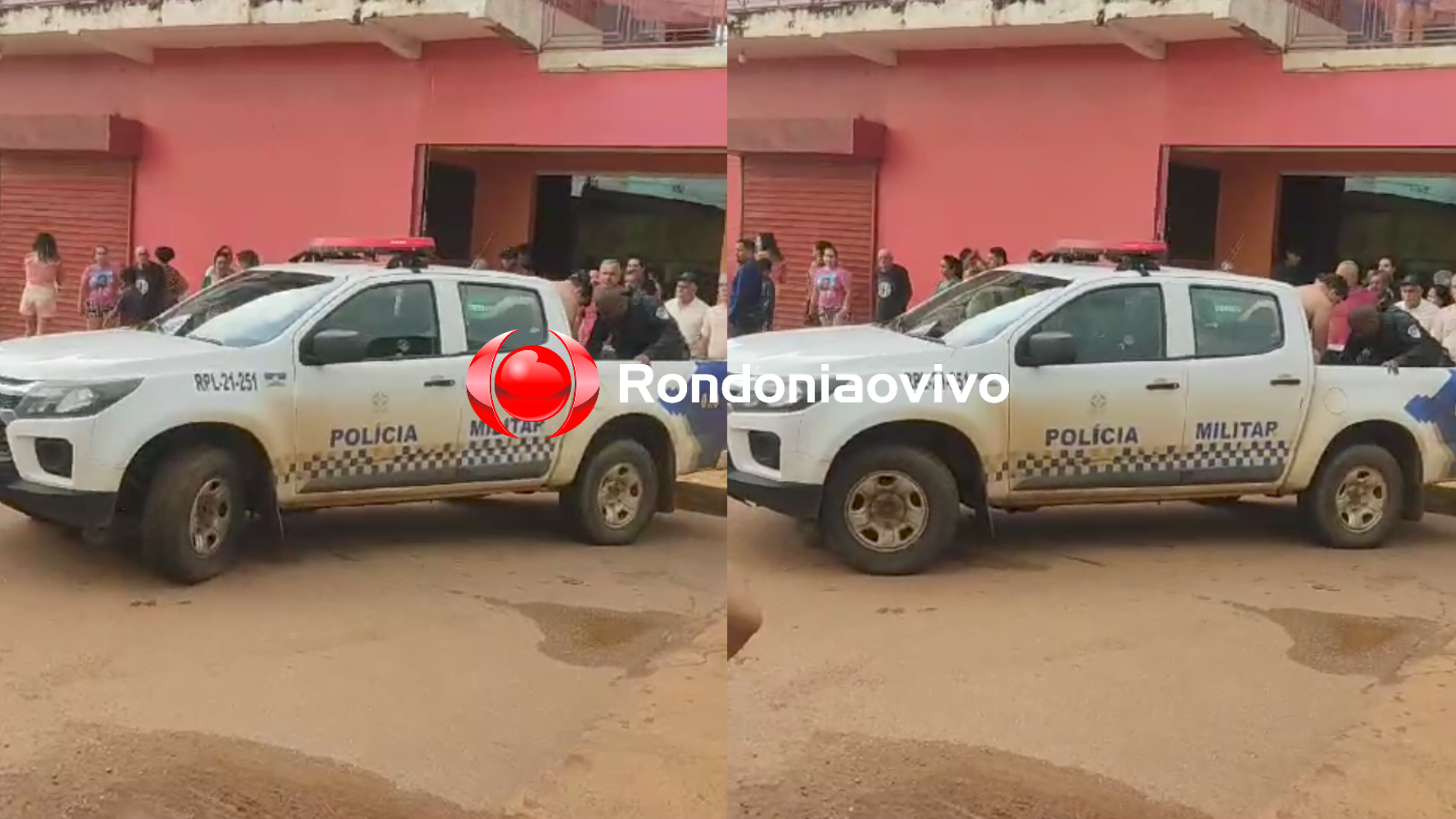 NÃO RESISTIU: Vídeo mostra ex-policial baleado sendo socorrido pela Polícia Militar 