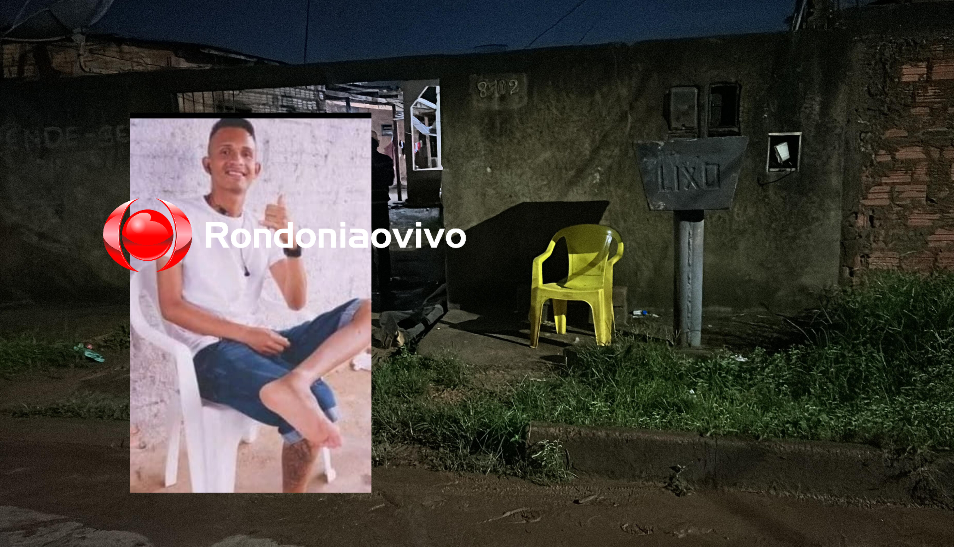 NA CABEÇA: Criminosos encapuzados matam homem a tiros na frente de casa