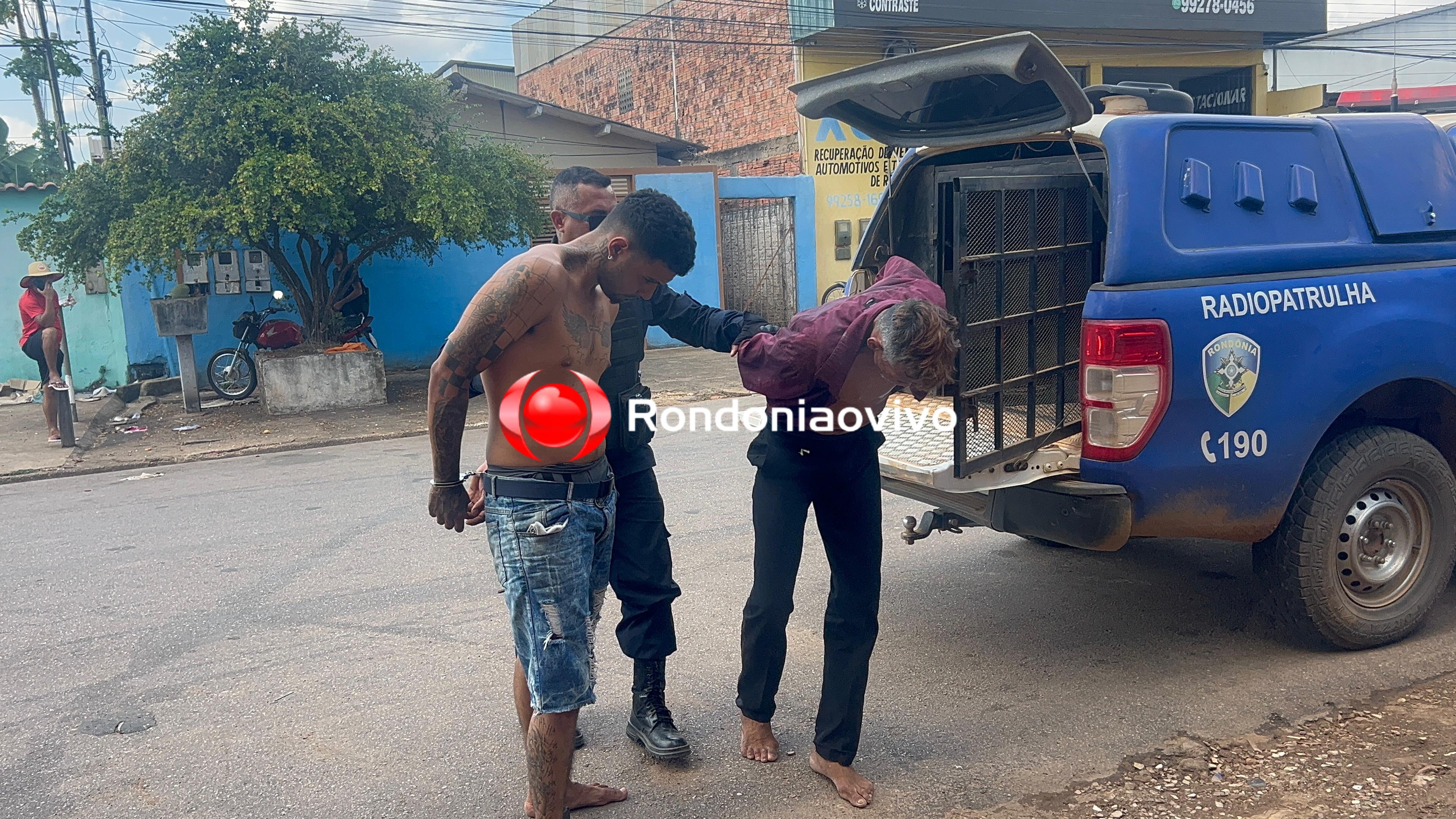 'CABULOSO DO CV': Equipe do sargento Machado prende casal, foragido e fecha boca de fumo