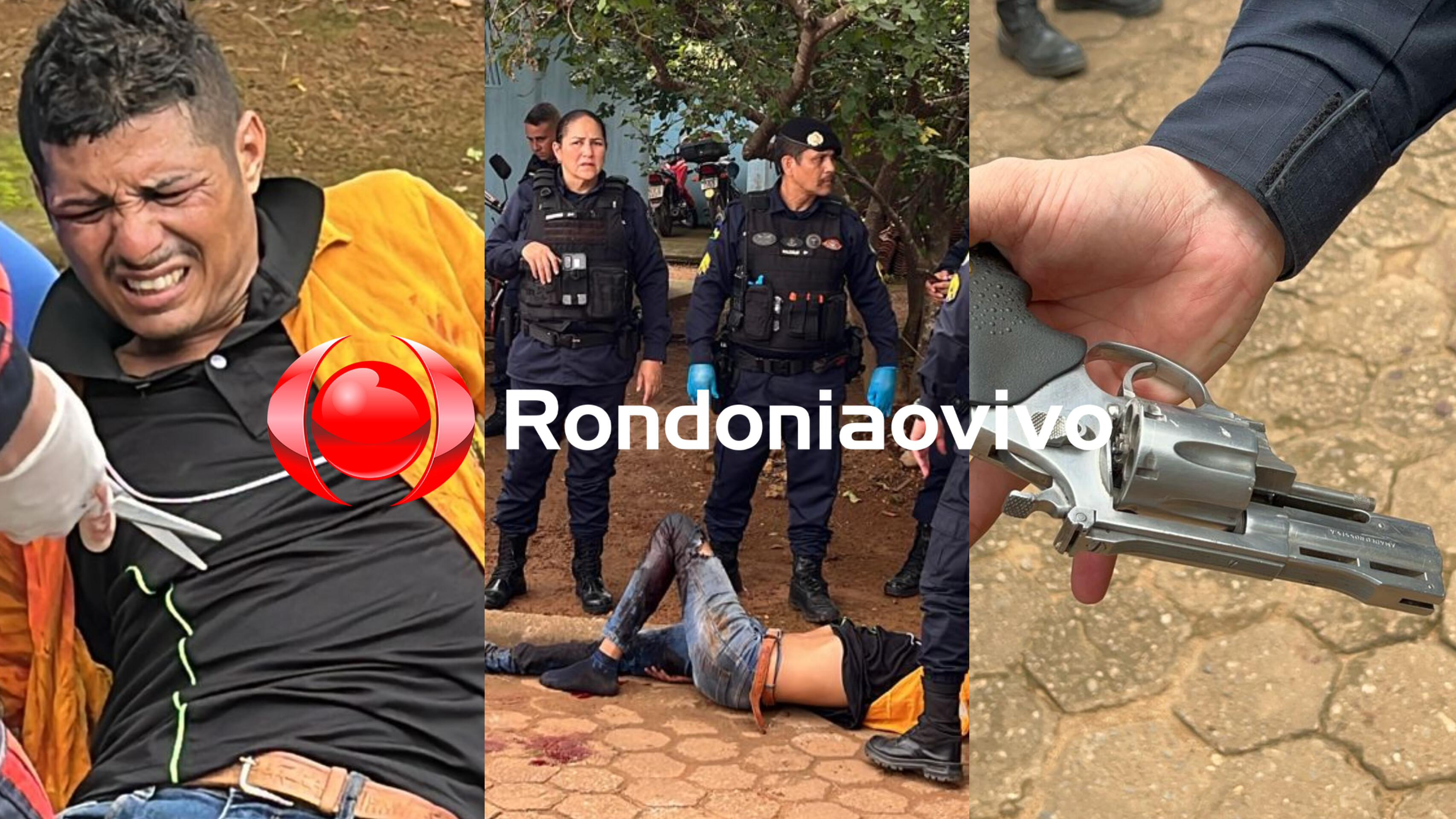 URGENTE: Criminoso é baleado ao tentar roubar arma de vigilante no Centro de Zoonoses