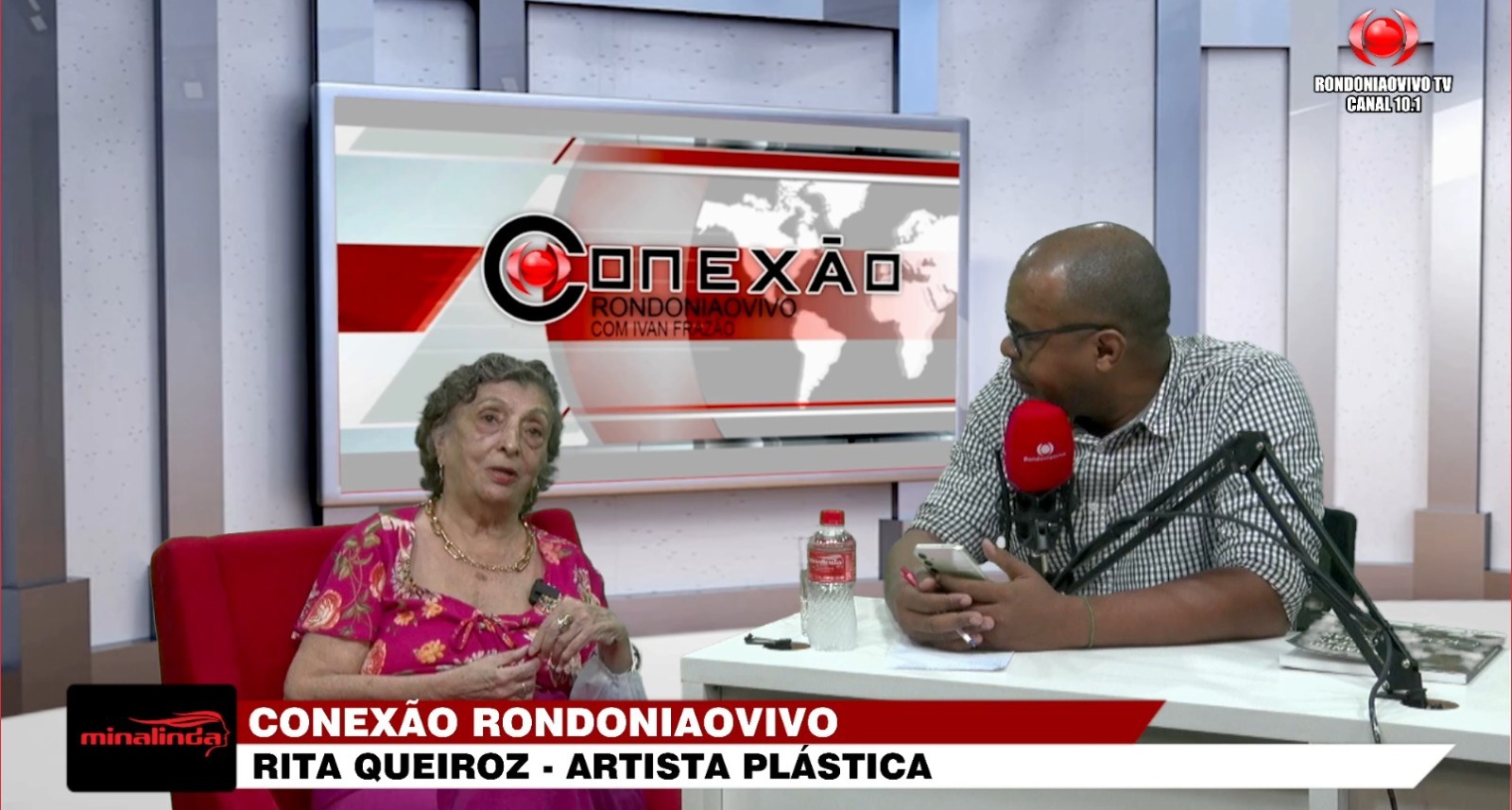 CONEXÃO RONDONIAOVIVO: Artista plástica Rita Queiroz fala sobre fazer arte em Rondônia