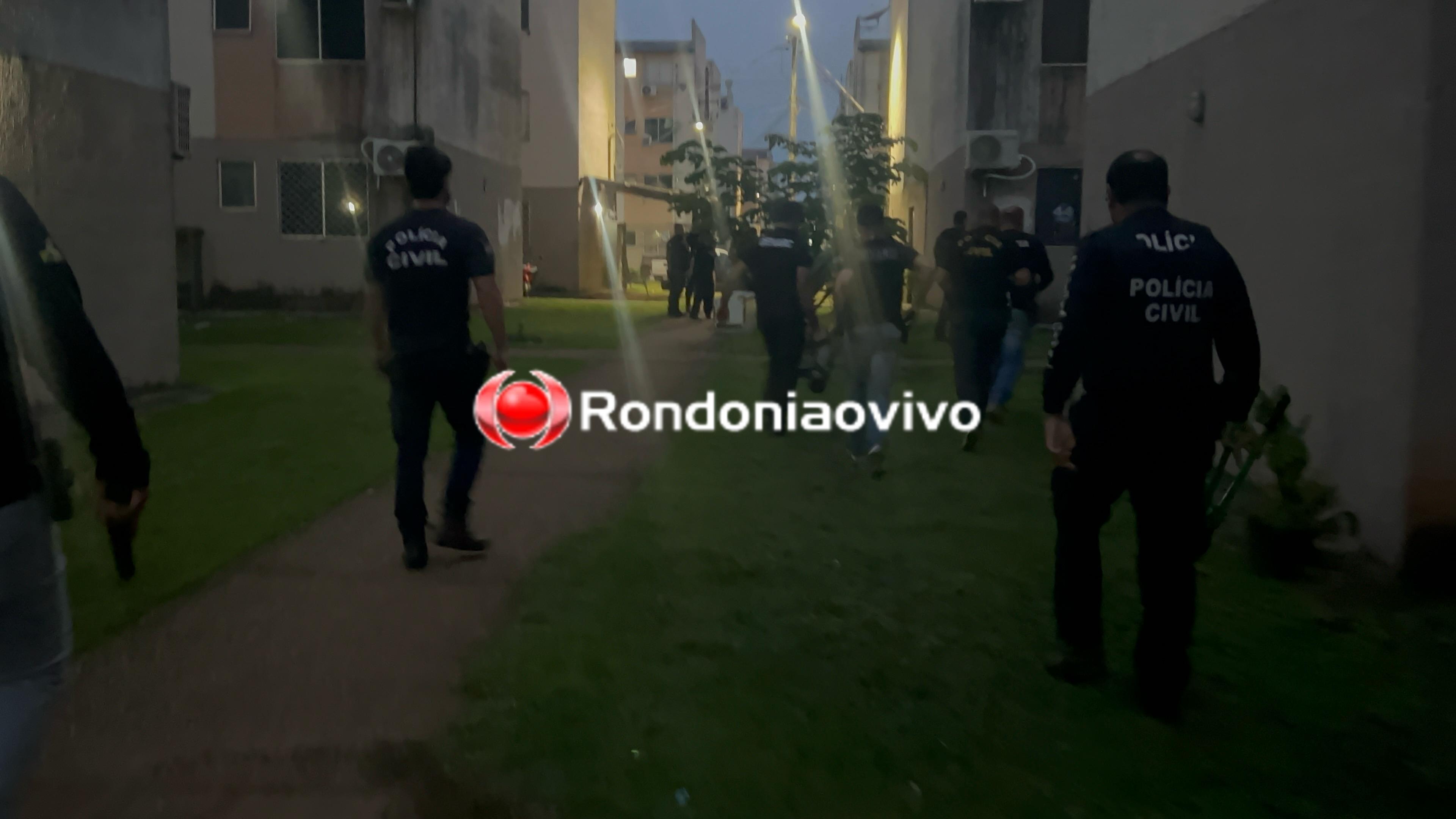 URGENTE: Polícia Civil realiza mega operação contra grupo criminoso