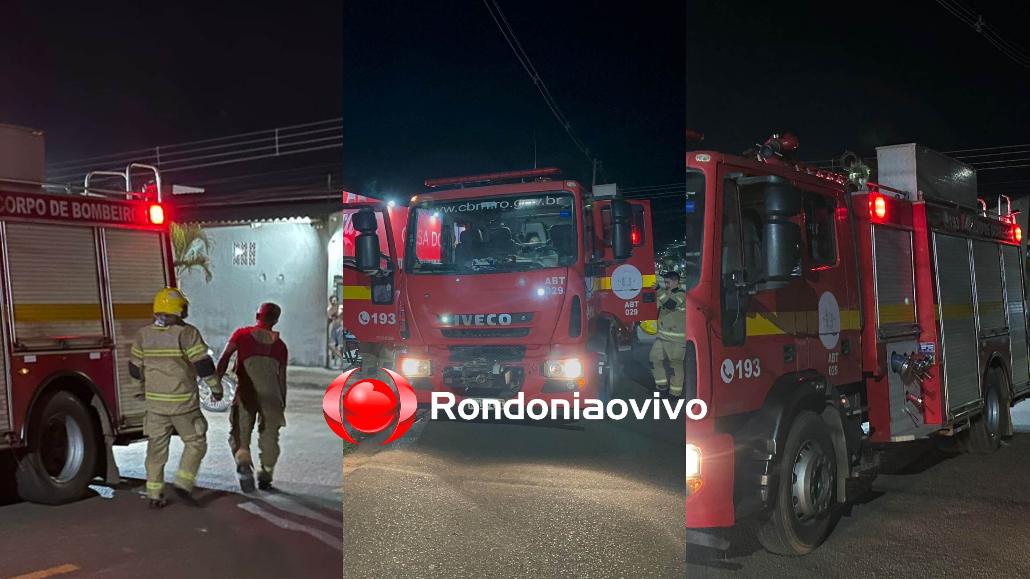 ZONA SUL: Bombeiros são acionados após princípio de incêndio em comércio de espetinhos