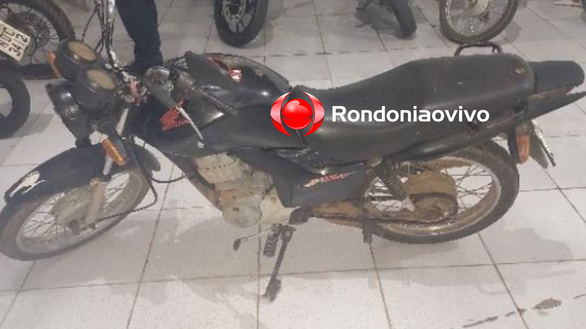 ZONA SUL: Mulher é presa com moto roubada próximo do arraial Flor de Cacto 