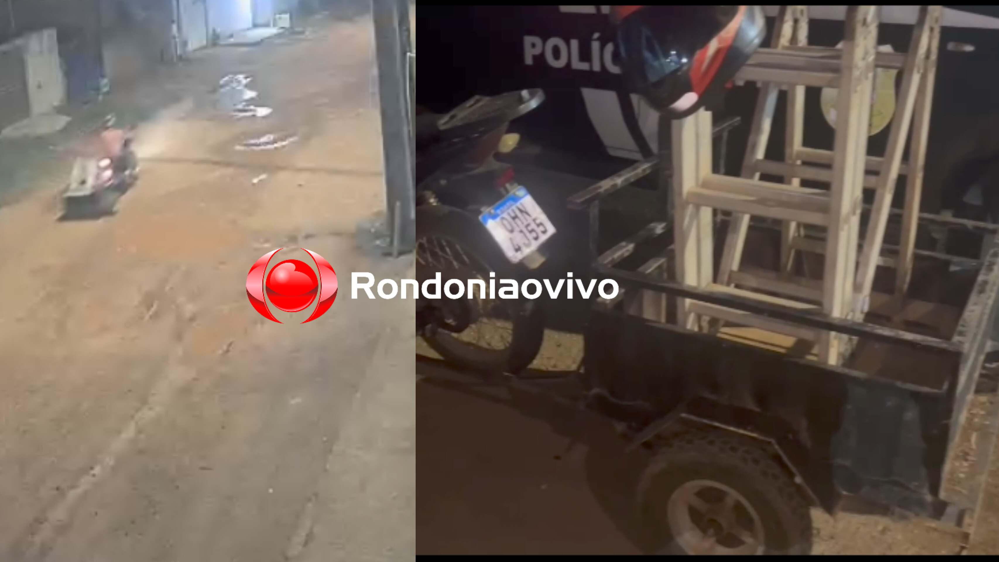 HOMICÍDIOS PRENDEU: Vídeo mostra matador de costureira chegando em residência na madrugada 