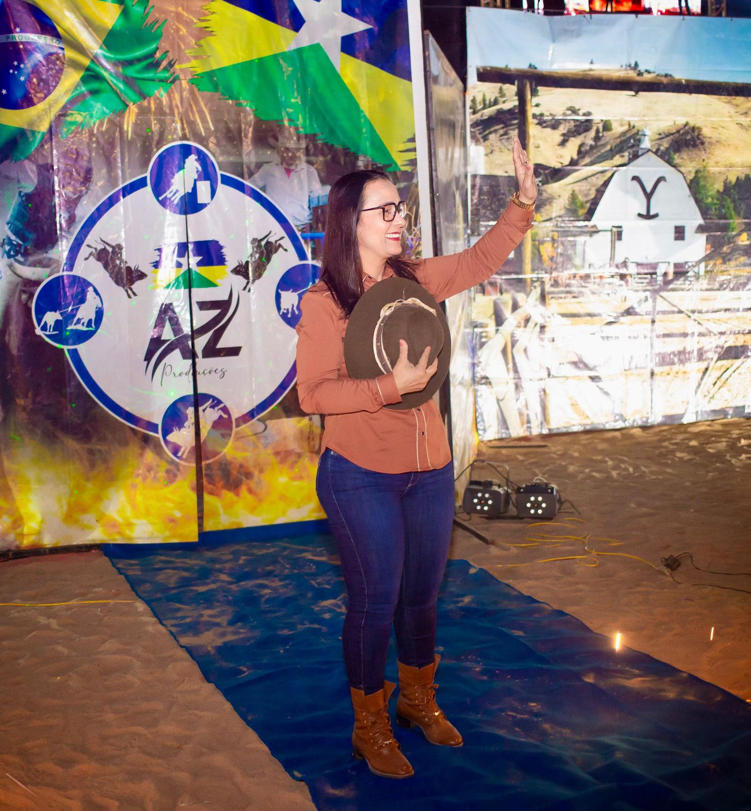 É OFICIAL: Deputada Rosangela Donadon anunciará hoje, na arena do rodeio, o 1º Circuito Sertanejo de Provas Equestres do Cone Sul