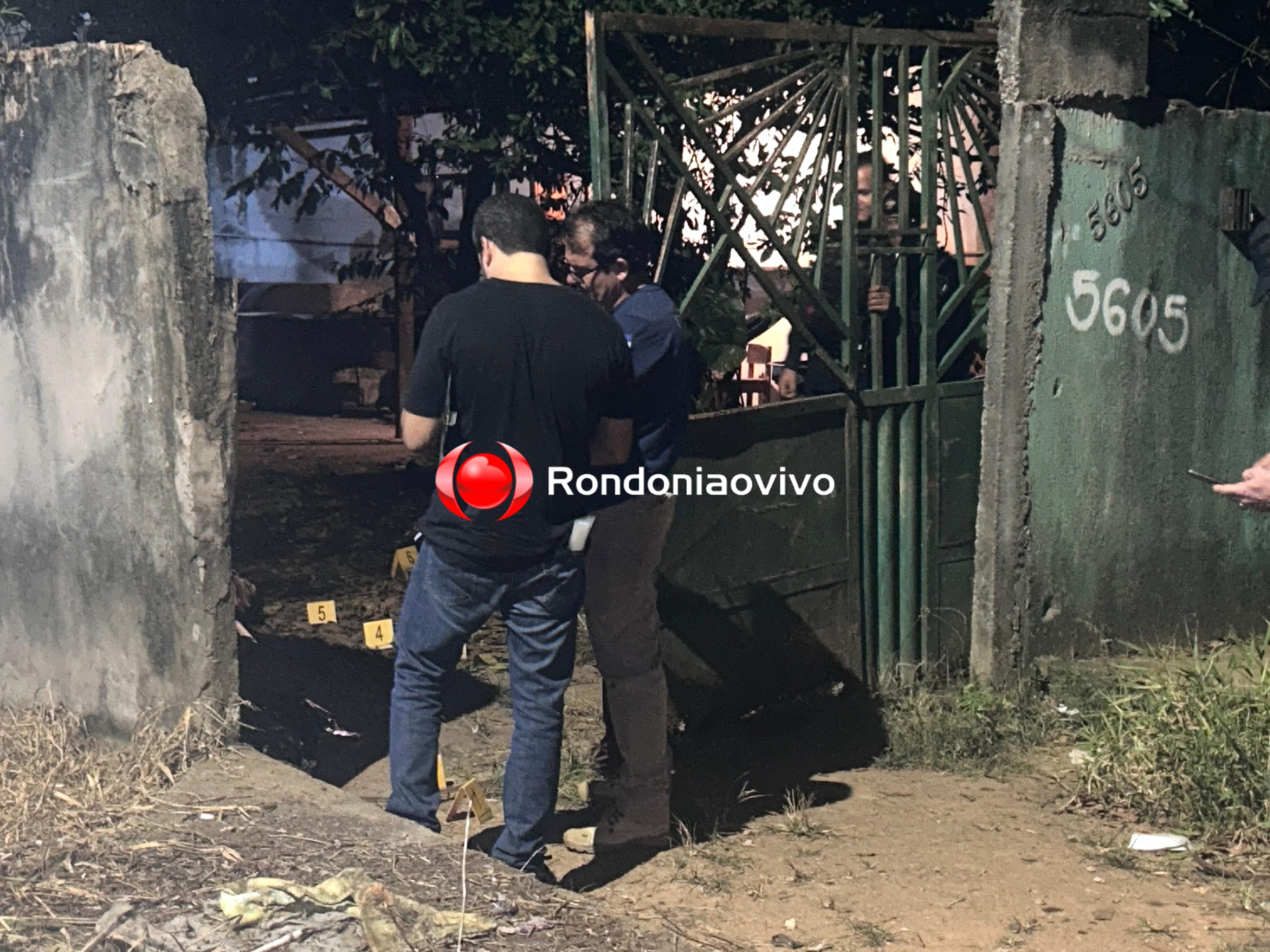 TIROS: Identificada segunda vítima de execução em quintal de casa
