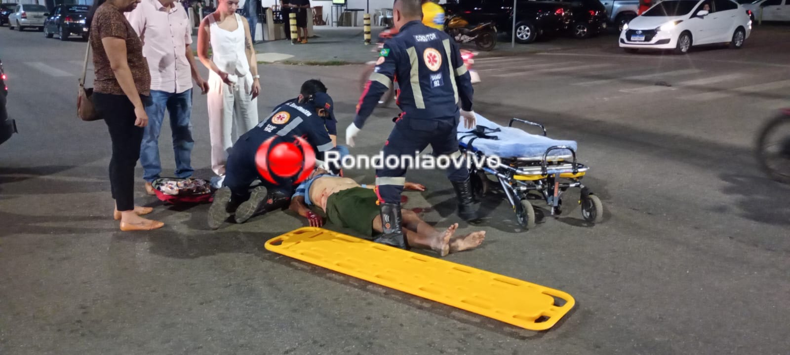 URGENTE: Idoso é gravemente atropelado por carro de app na Dom Pedro II 