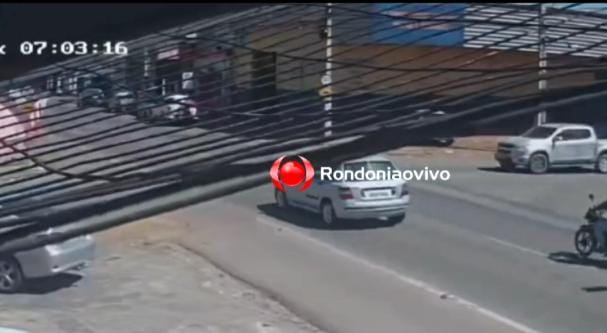 IMPRUDÊNCIA: Vídeo registra grave acidente que deixou motorista desacordado 