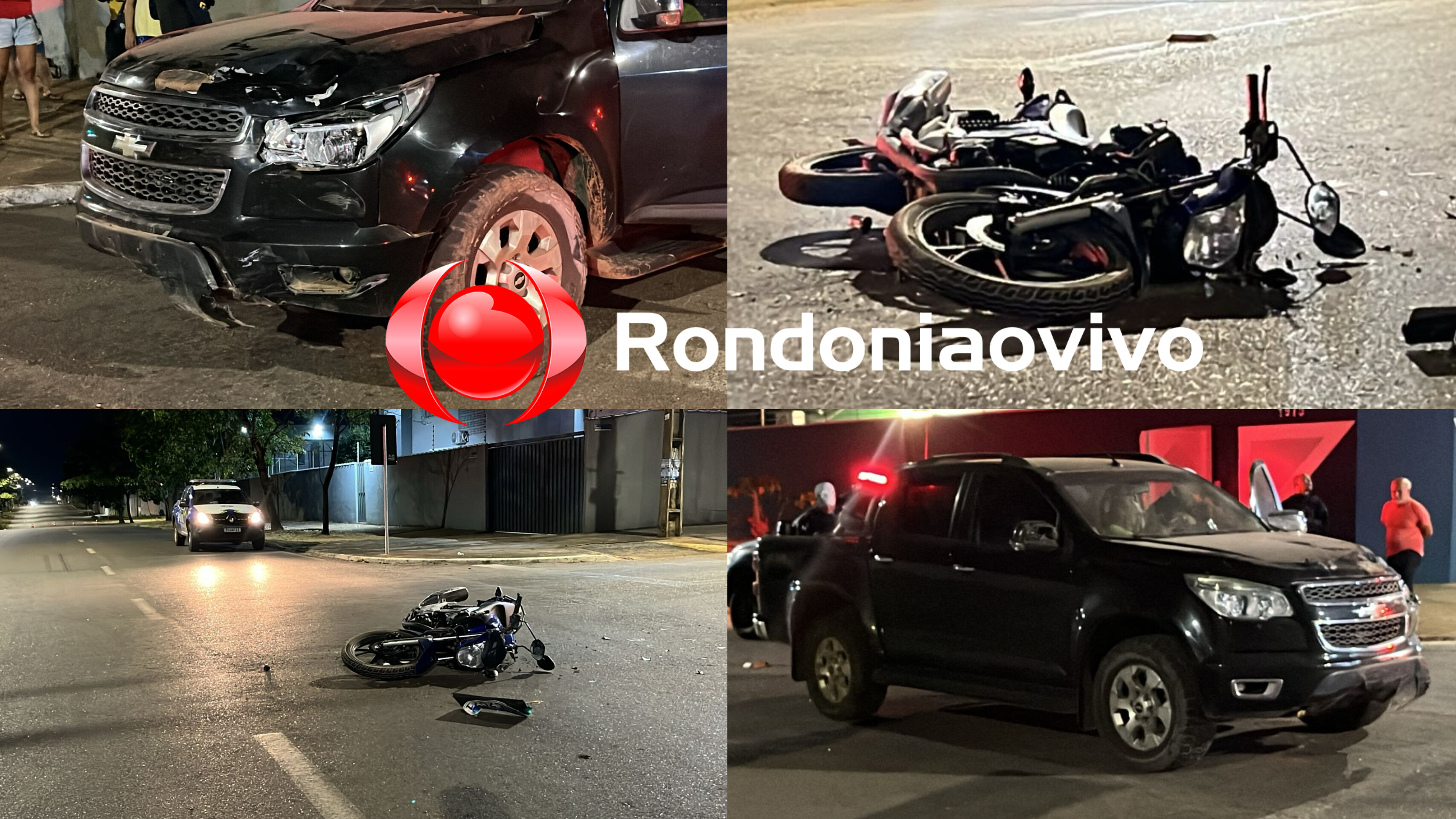 URGENTE: Motorista bêbado avança cruzamento e atinge moto app com passageiro