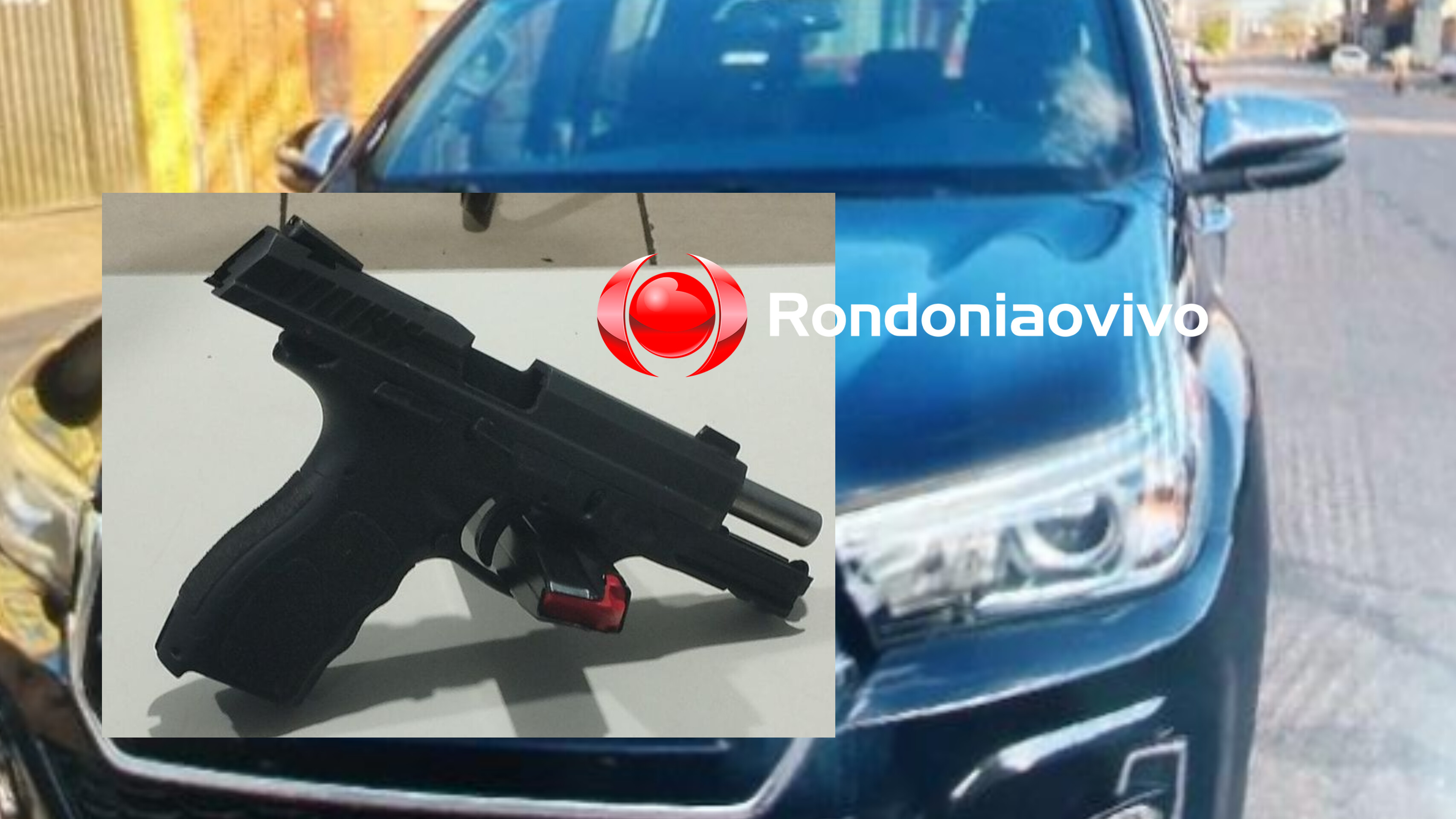 NA HILUX: Empresário é preso passeando com arma que comprou de desconhecido 